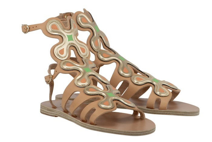ancient-greek-sandals-peter-pilotto-silicon-flowers-natural-platinum ...