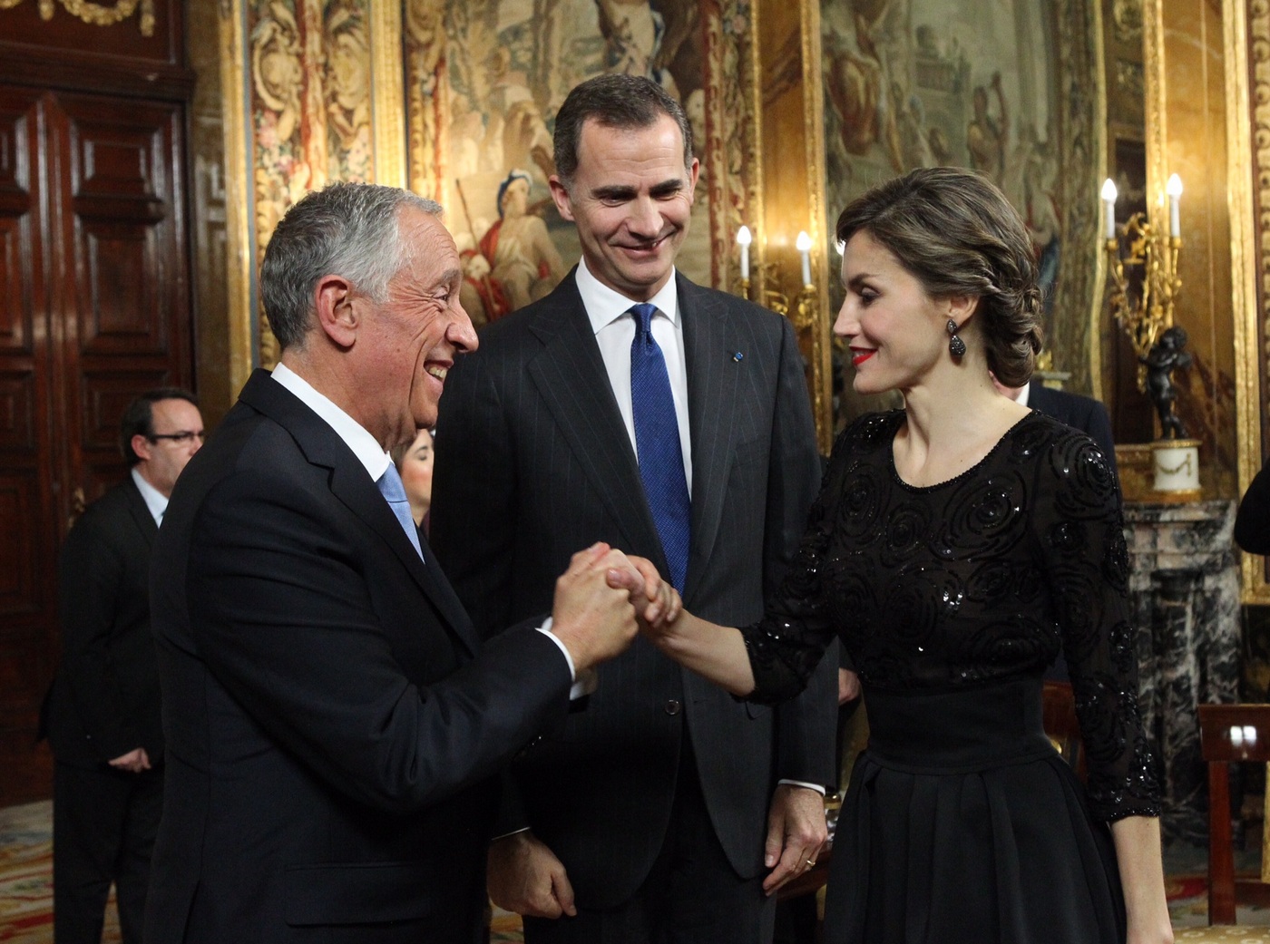 Resultado de imagem para Reis de Espanha terminam hoje visita de Estado de três dias a Portugal