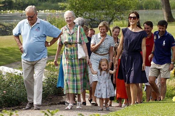 A família real dinamarquesa