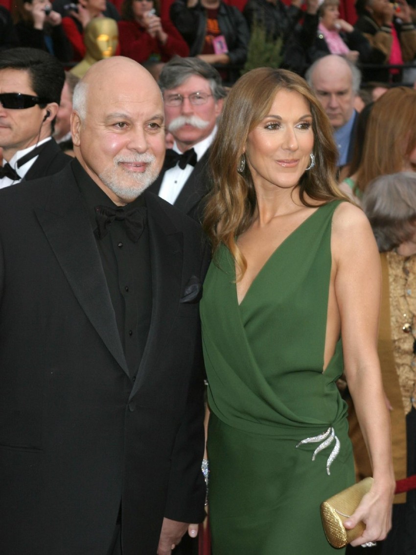 Celine com o marido, Rene Angelil