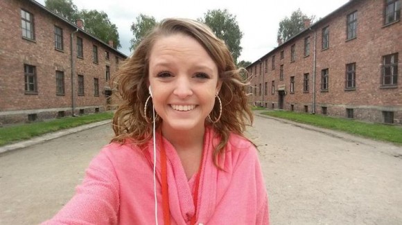 Selfie  Auschwitz