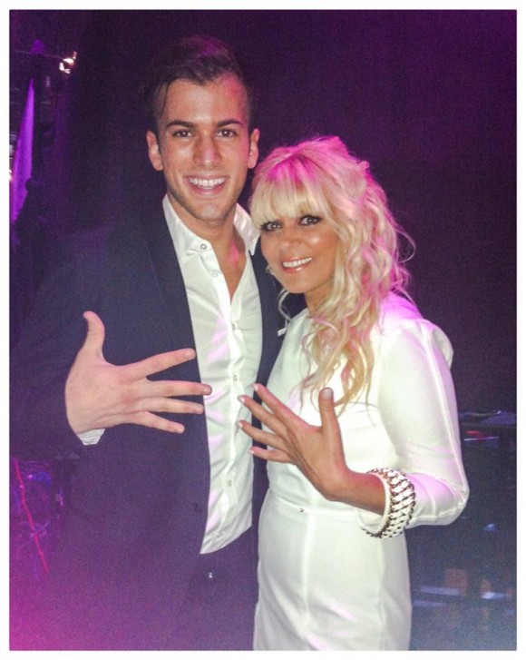 David Carreira dançou com a mãe