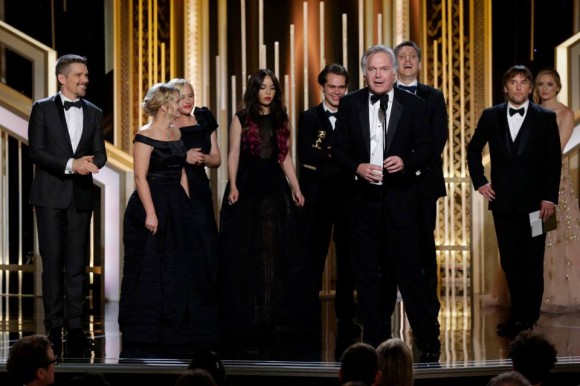 A equipa de "Boyhood" recebe o Globo de Ouro