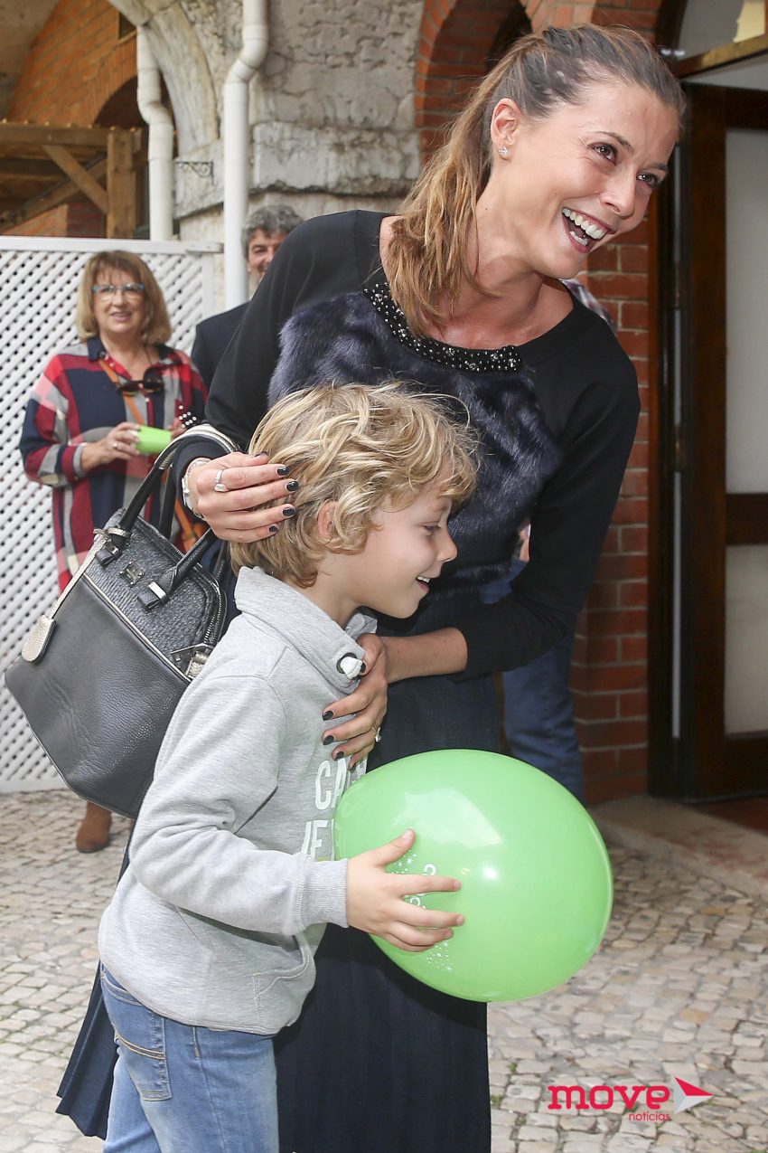 Cláudia Borges e filho Rodrigo