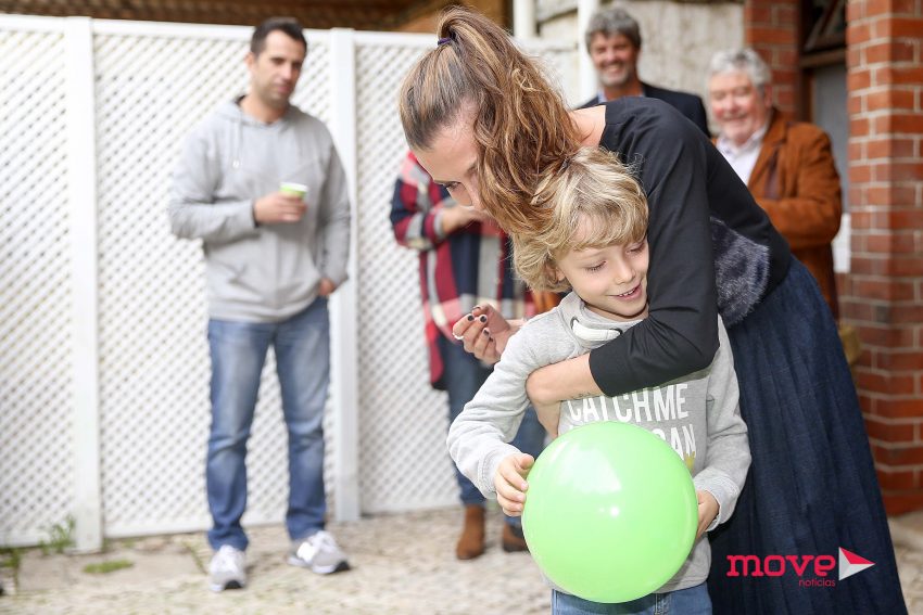 Cláudia Borges e filho Rodrigo