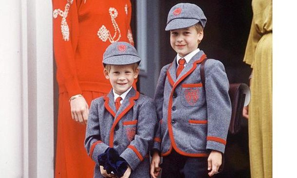 Príncipe Harry e William primária Wetherby School