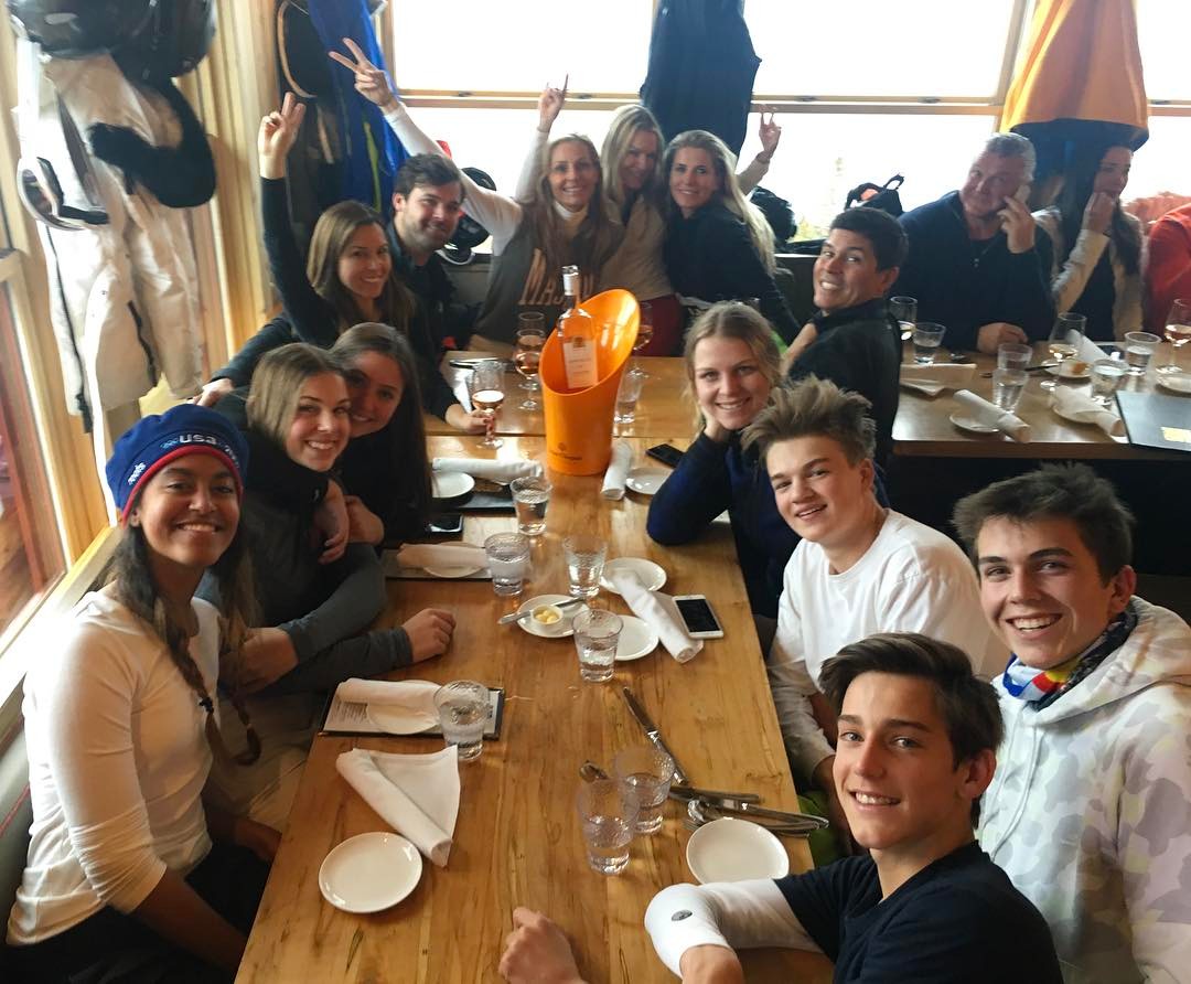 Malia Obama e os amigos em férias Aspen