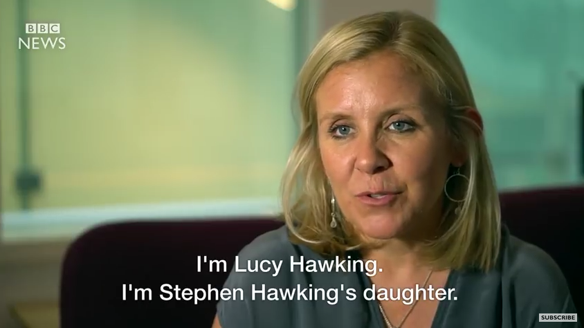 Filha de Stephen Hawking explica origem de livro sobre o 