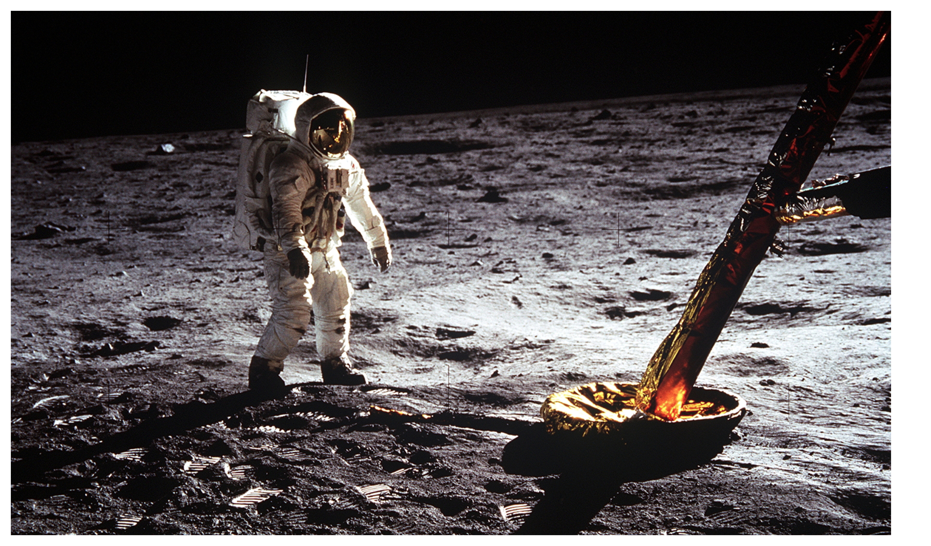 Man landed on the moon. Apollo 11 2019.